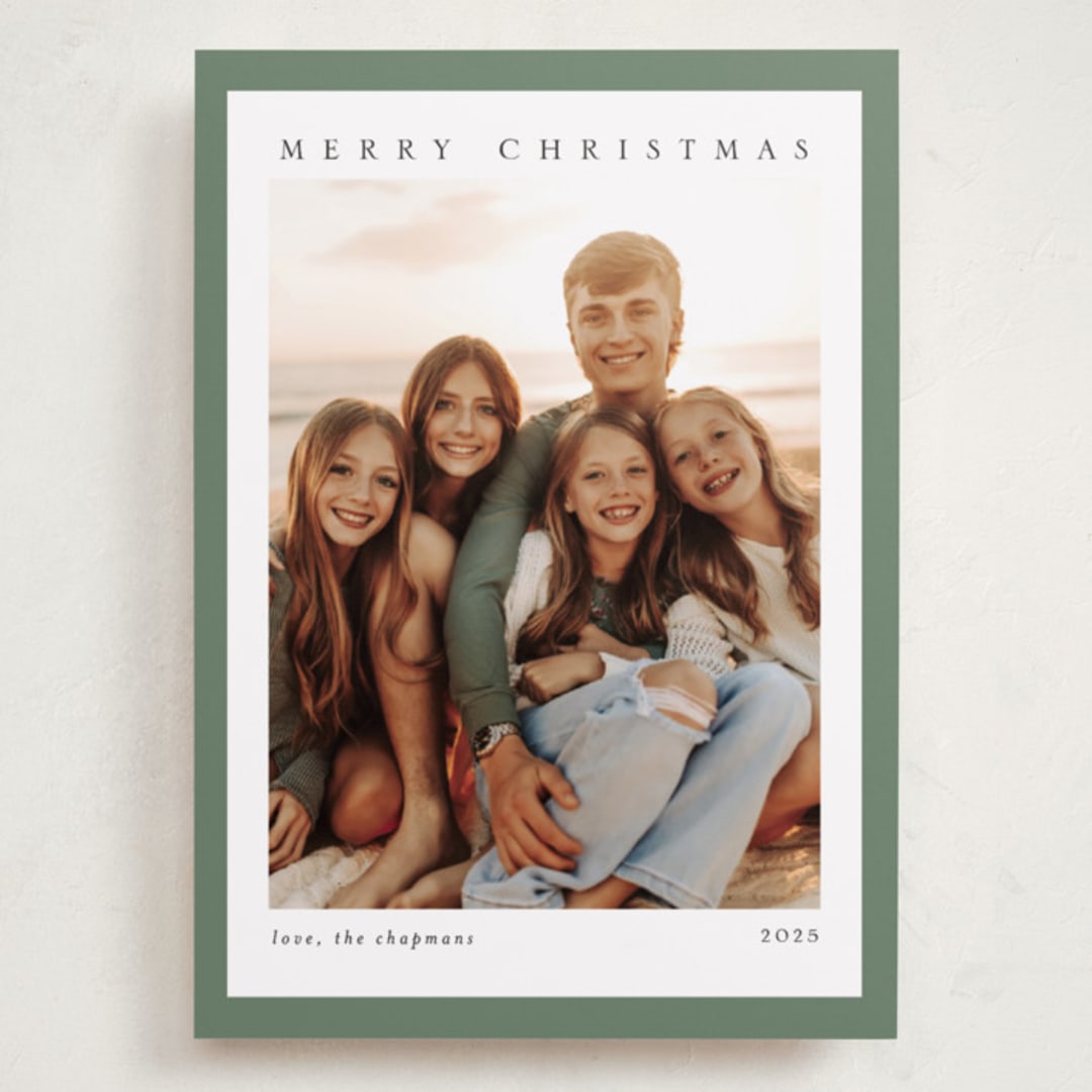 "Holiday Feels" - Holiday Cards in Pine by Chris Griffith - Front