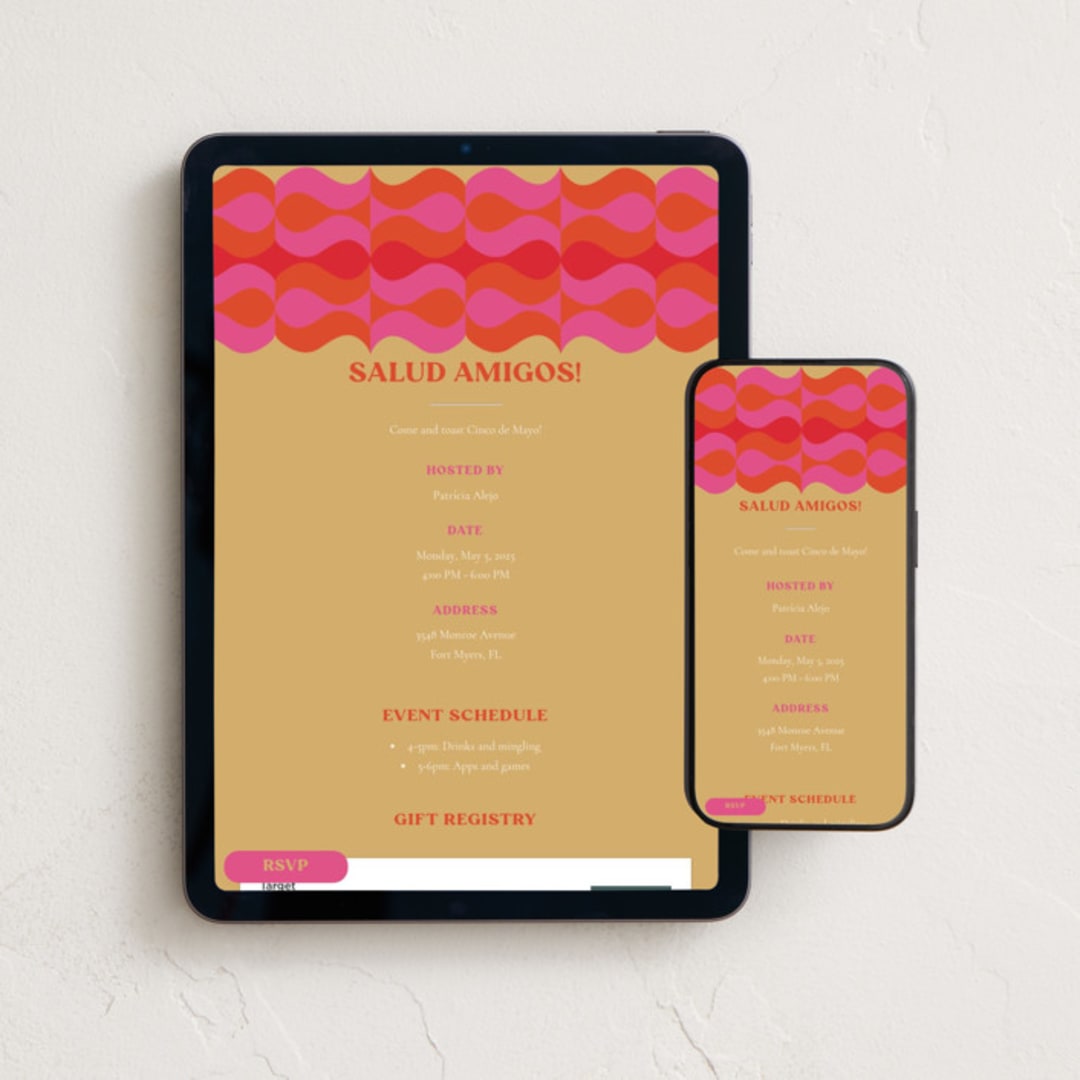 "Pop love" - Online Holiday Party Invitations in New York by Bethania Lima - Mobile + desktop layout