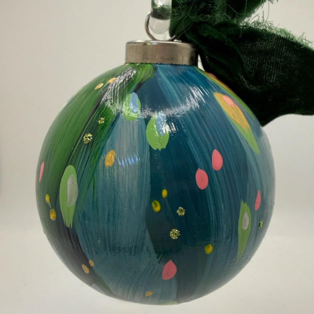 "Waterlily" - Ornaments in multicolorassorted-colors by Melissa Stone Mangham