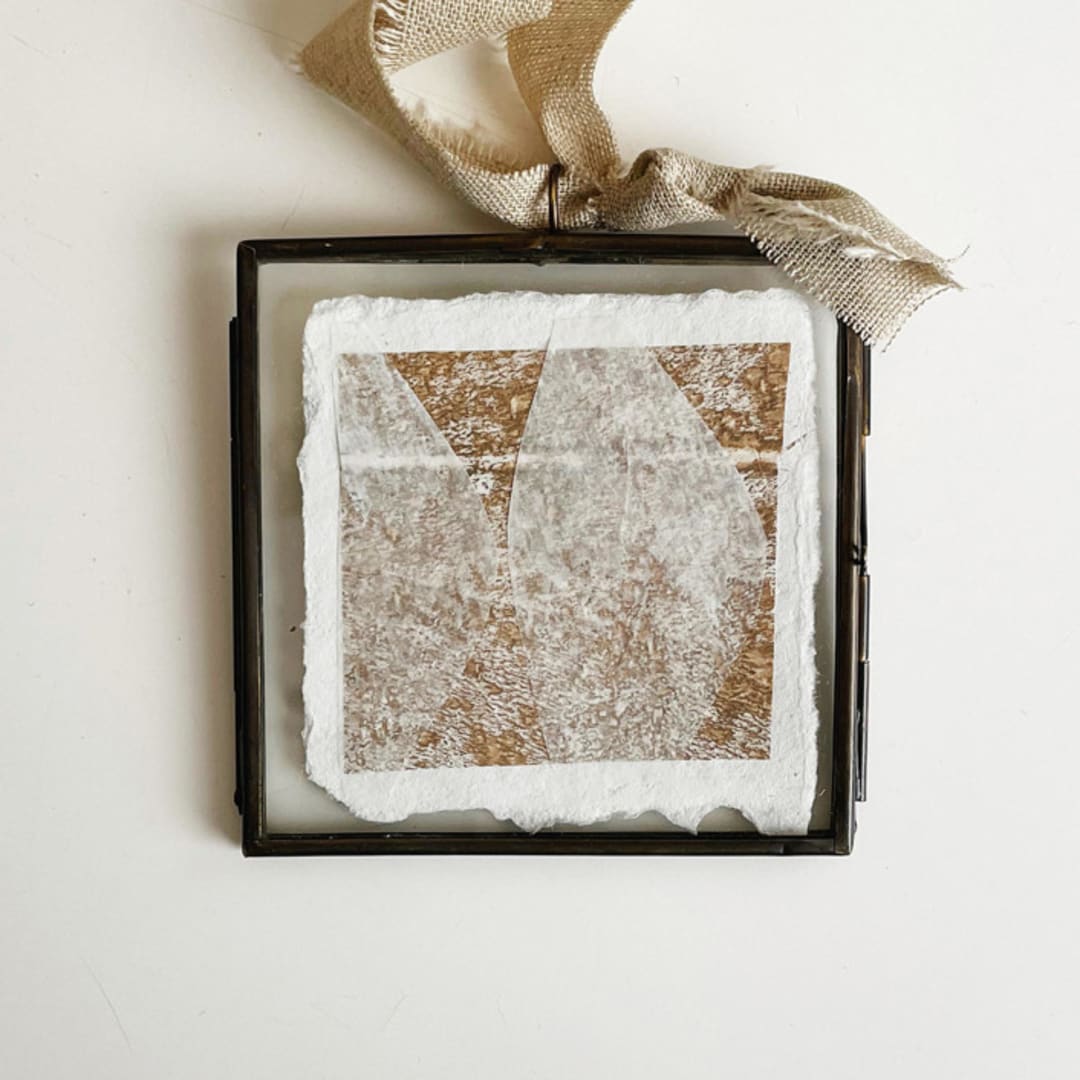 "Ornament - Russet" - Ornaments in brown by Jennifer Daily