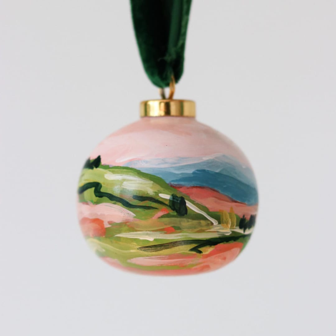 "Pink Colorado - 45" - Ornaments in pink by Weronika Zubek