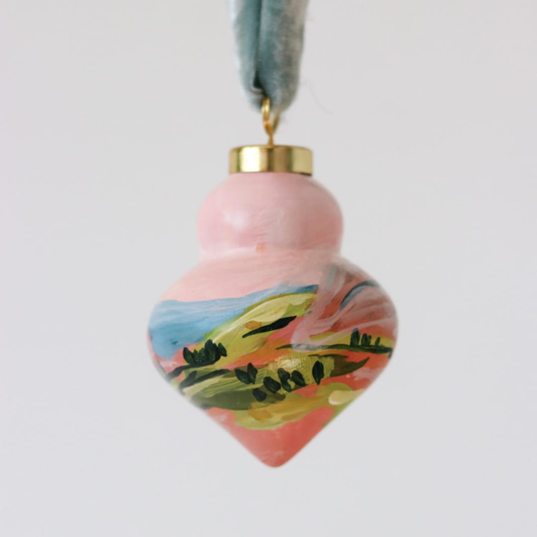 "Pink Colorado - 42" - Ornaments in pink by Weronika Zubek