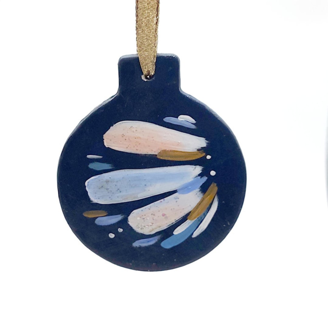 "Blue Dove Ornament" - Ornaments in multicolor by AlisonJerry