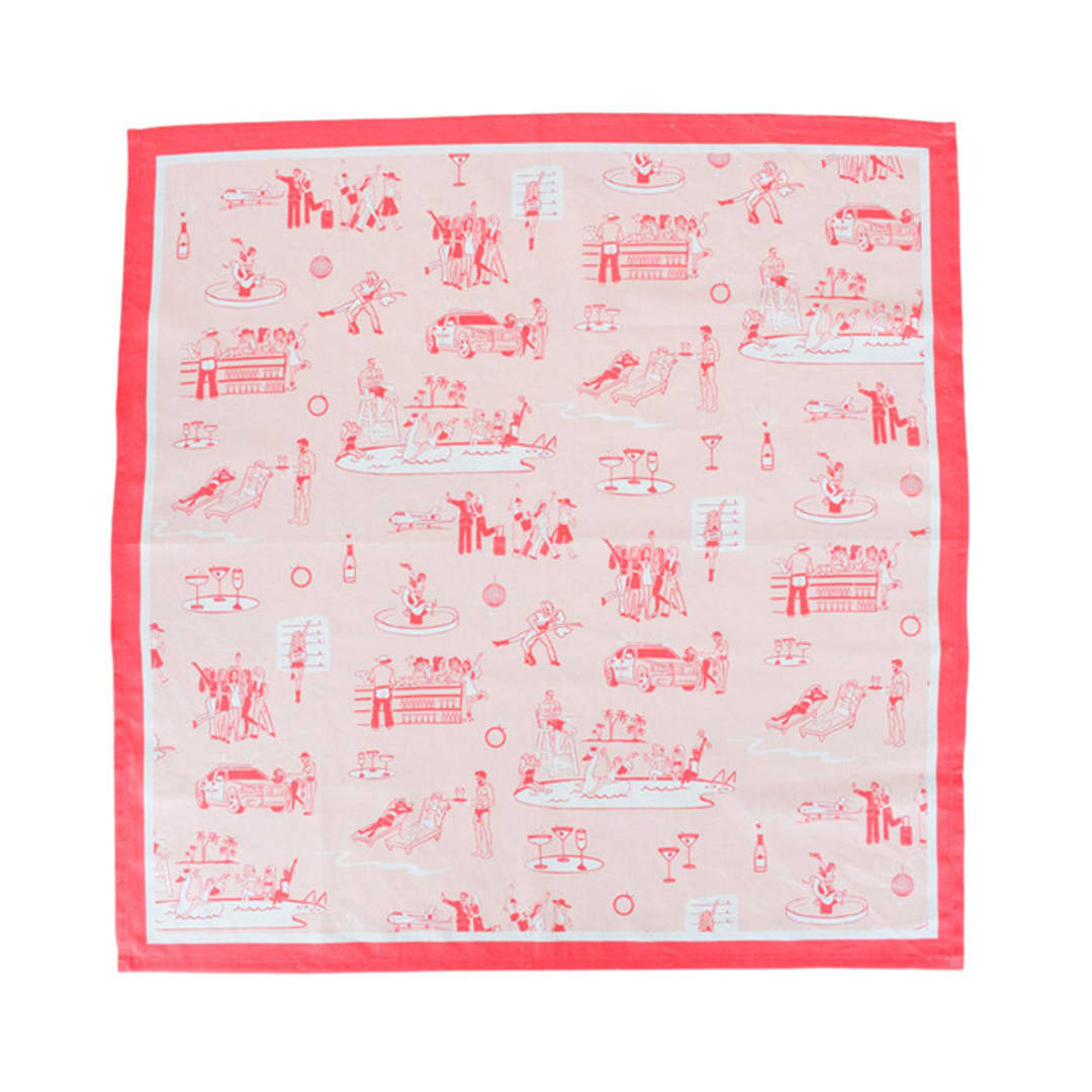 "Camp Bachelorette Bandana - Set of 1" - Party Favors in pink by Jollity and Co