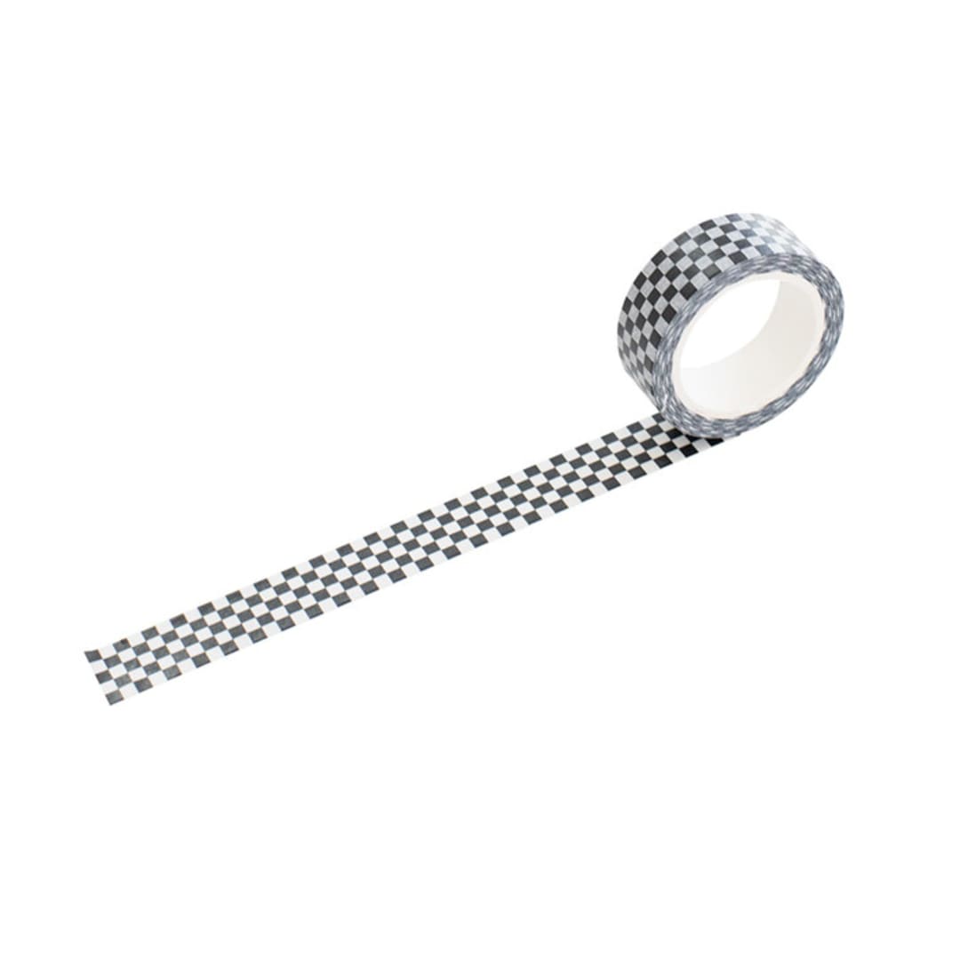 "Check It! The Classic Washi Tape" - Party Favors in black by Jollity and Co