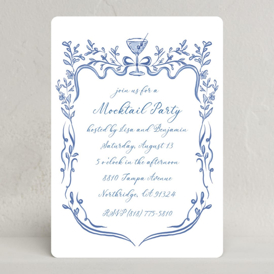 "Fun Cocktails" - Party Invitations in Caribbean by Lucrecia Caporale - Front