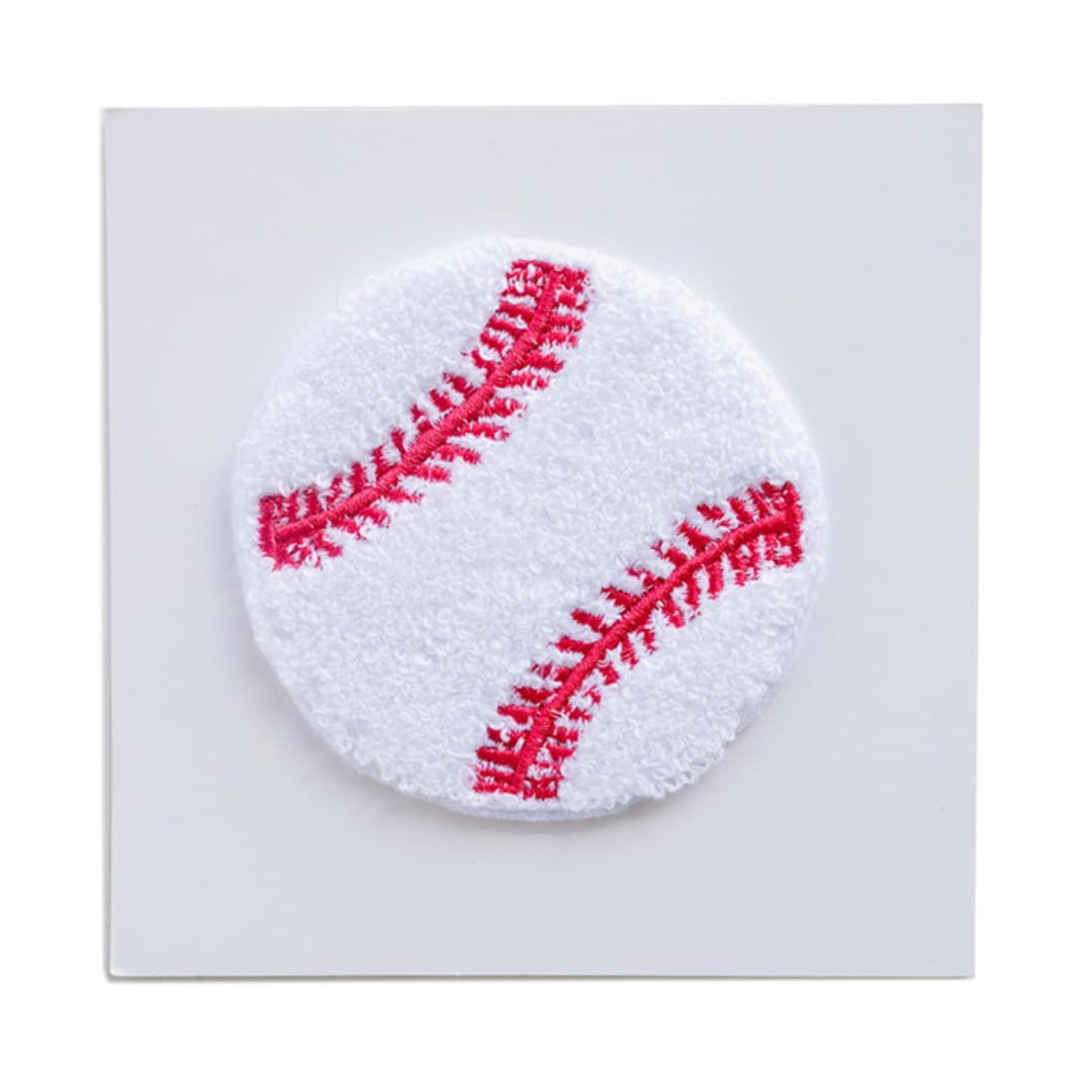 "Good Sport Baseball Patch" - Patch in white by Jollity and Co