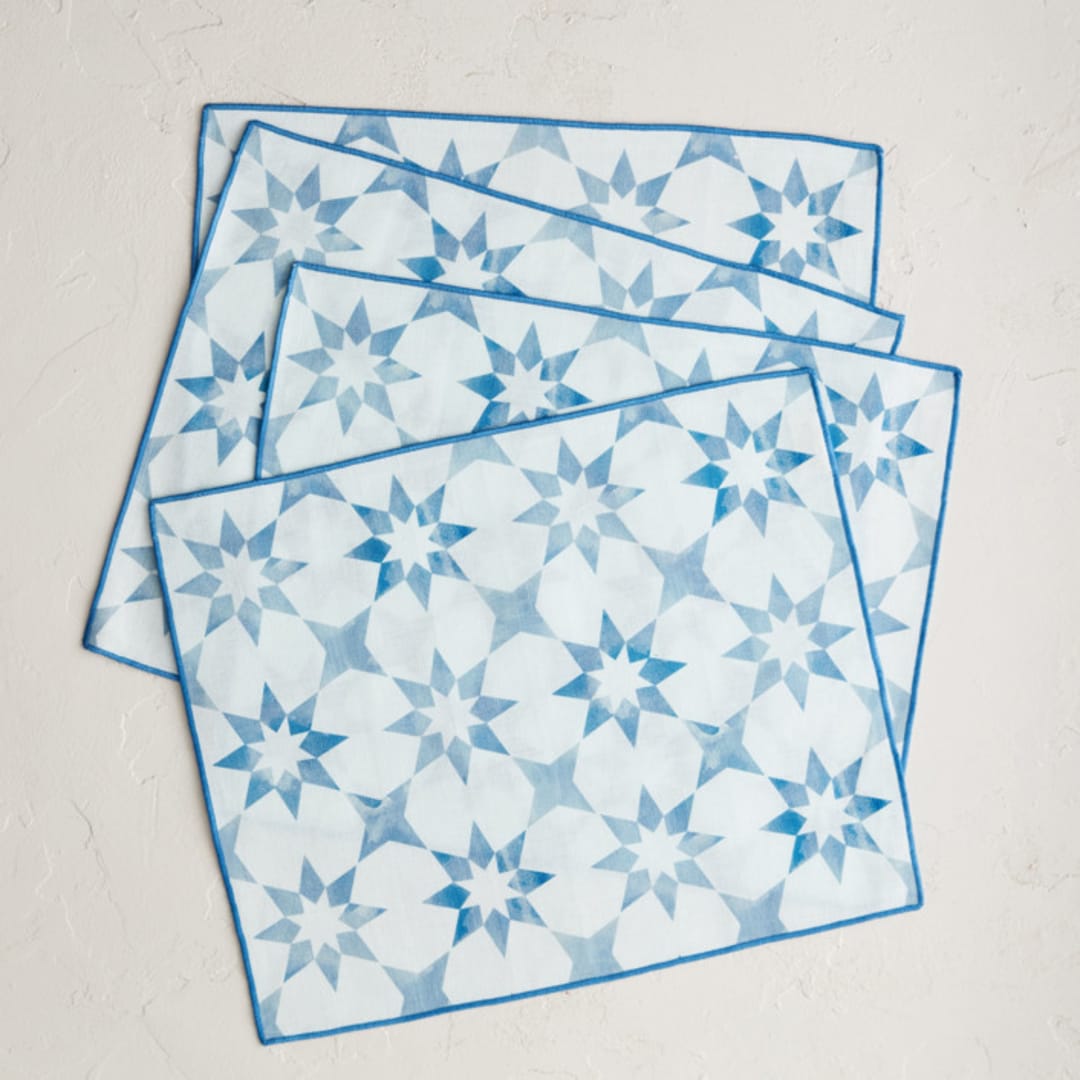 "Farmhouse" - Placemats in Classic by Julie Hebert - Placemats, Set of 4