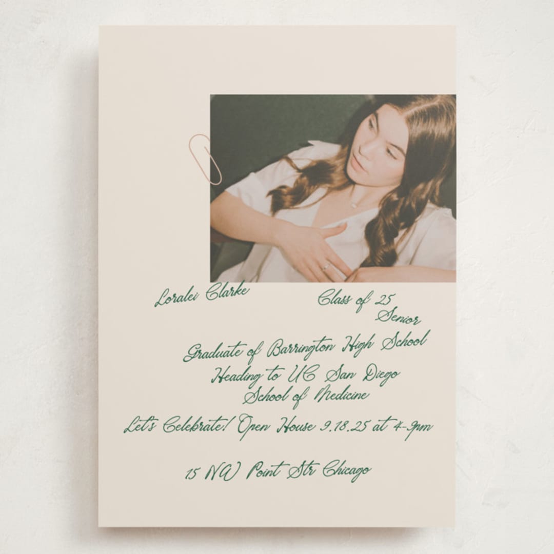 "my finest diary scribble" - Graduation Party Invitations in Kaitoke by Phrosné Barwood - Front