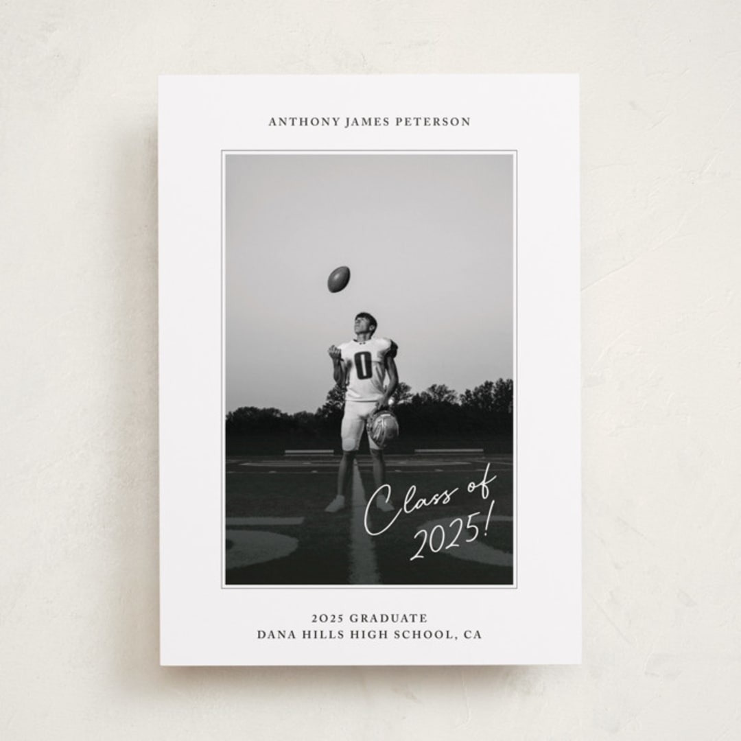 "Class of 2025!" - Graduation Announcements in Cloud by Maggie Daugherty - Front