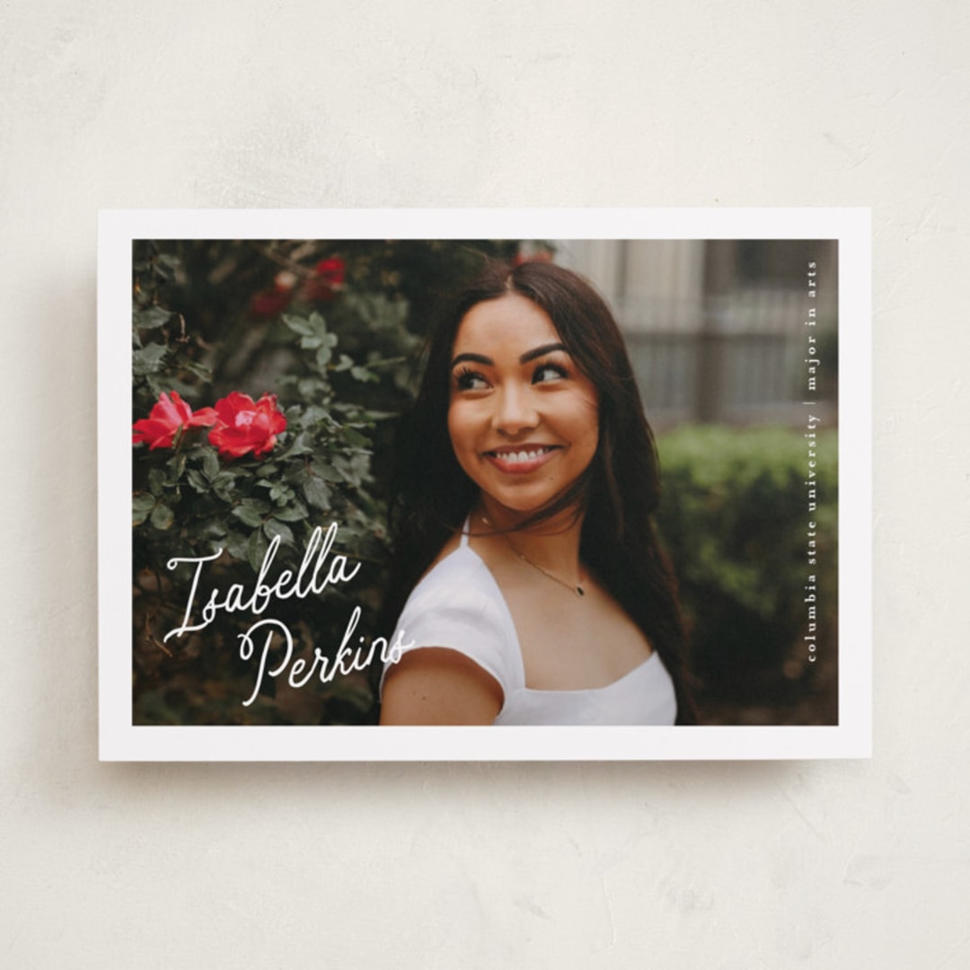 "horchata" - Graduation Announcements in Porcelain by chocomocacino - Front