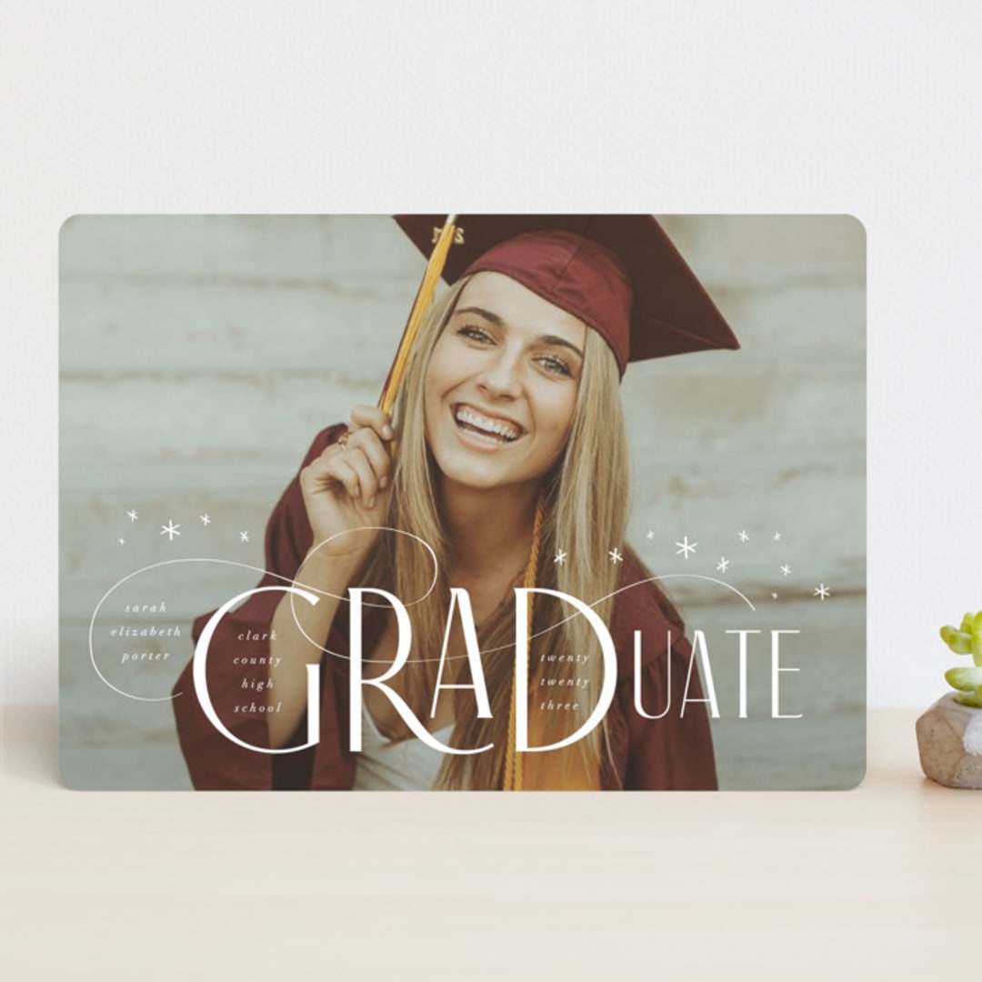 Graduate flourish