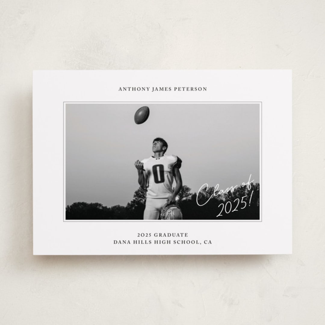 "Class of 2025!" - Graduation Announcements in Cloud by Maggie Daugherty - Front
