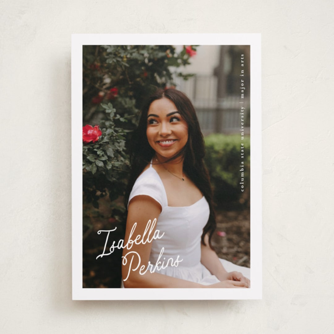 "horchata" - Graduation Announcements in Porcelain by chocomocacino - Front