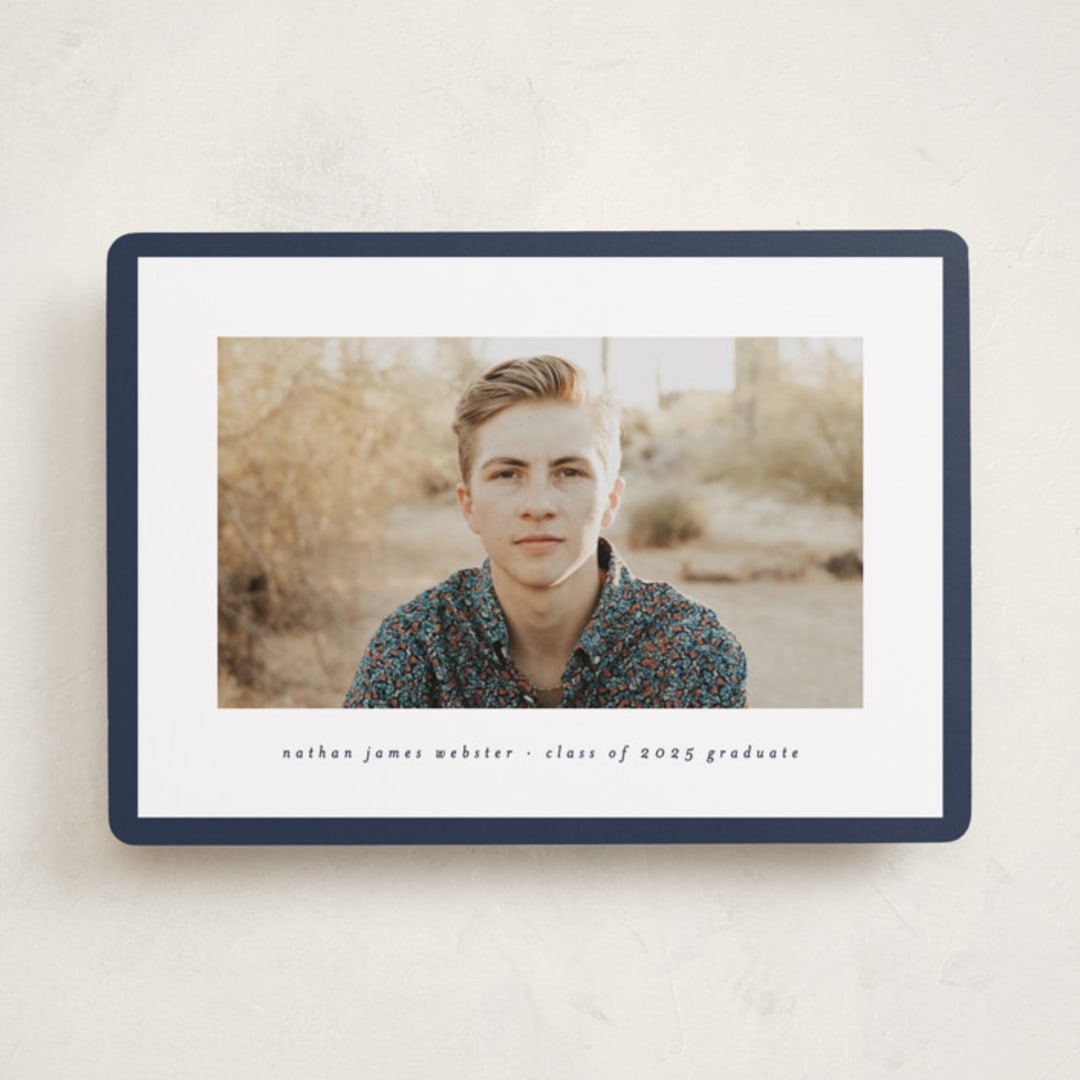 "Wrapped" - Graduation Announcements in Space by Lea Delaveris - Front