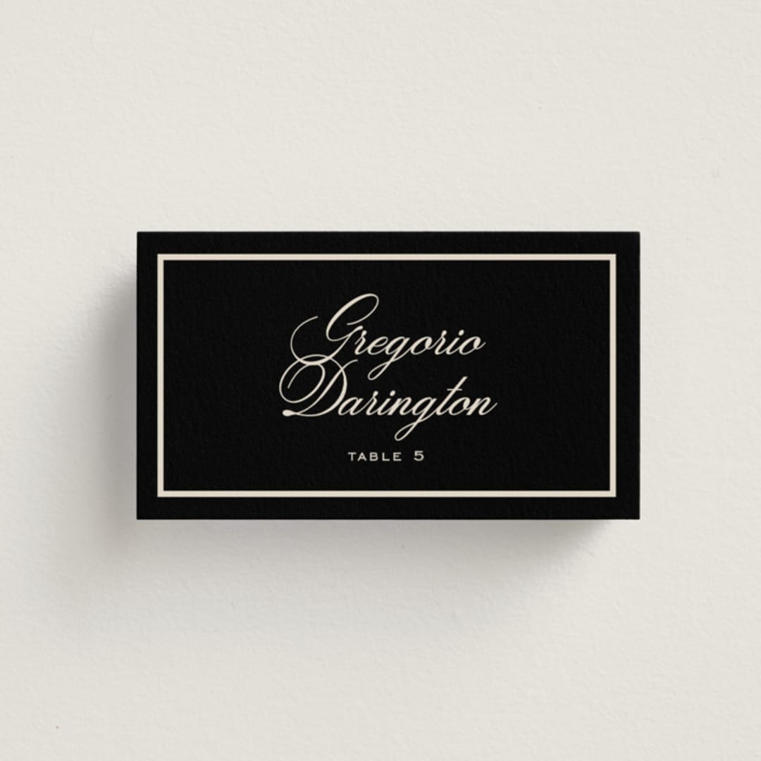 "krytharaki" - Place Cards in Raven by chocomocacino - Front