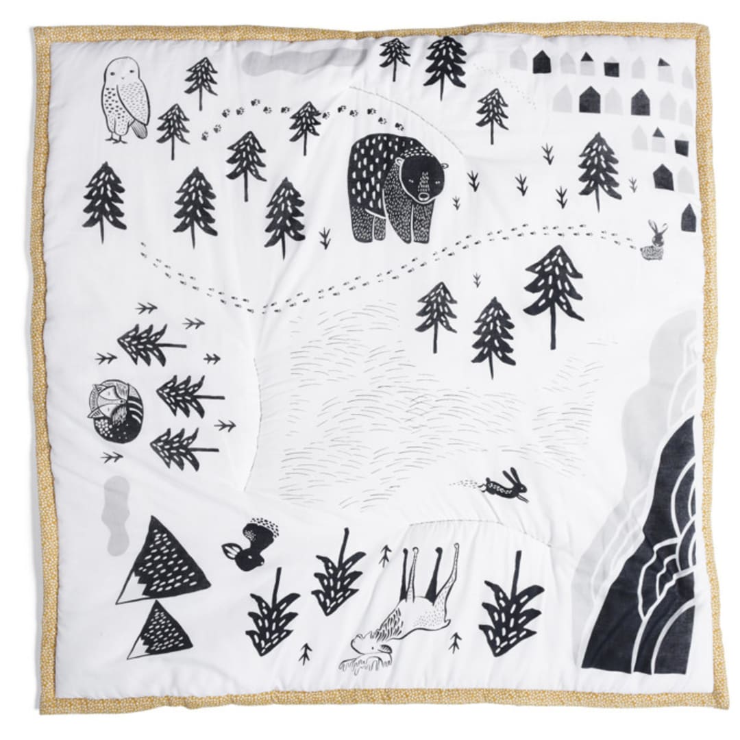 "Wee Gallery Explore Playmat" - Play Mats in multicolor by Wee Gallery
