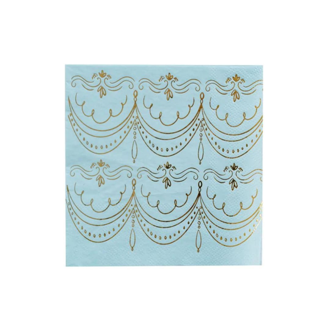 "Let Them Eat Cake Petite Napkins - Pack of 16" - Party Napkins in multicolor by Jollity and Co