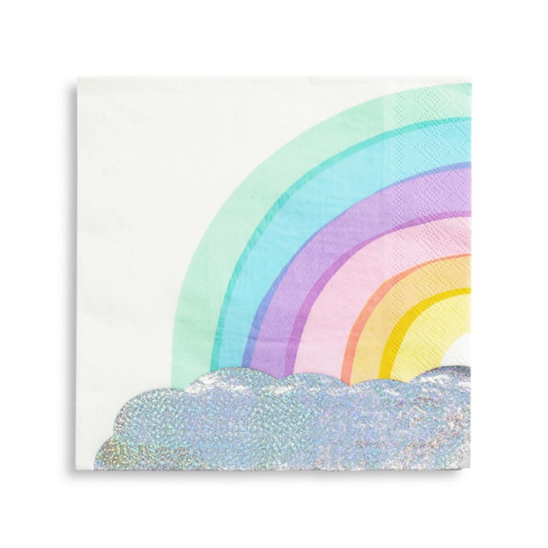 Over the Rainbow Large Napkins - Pack of 16