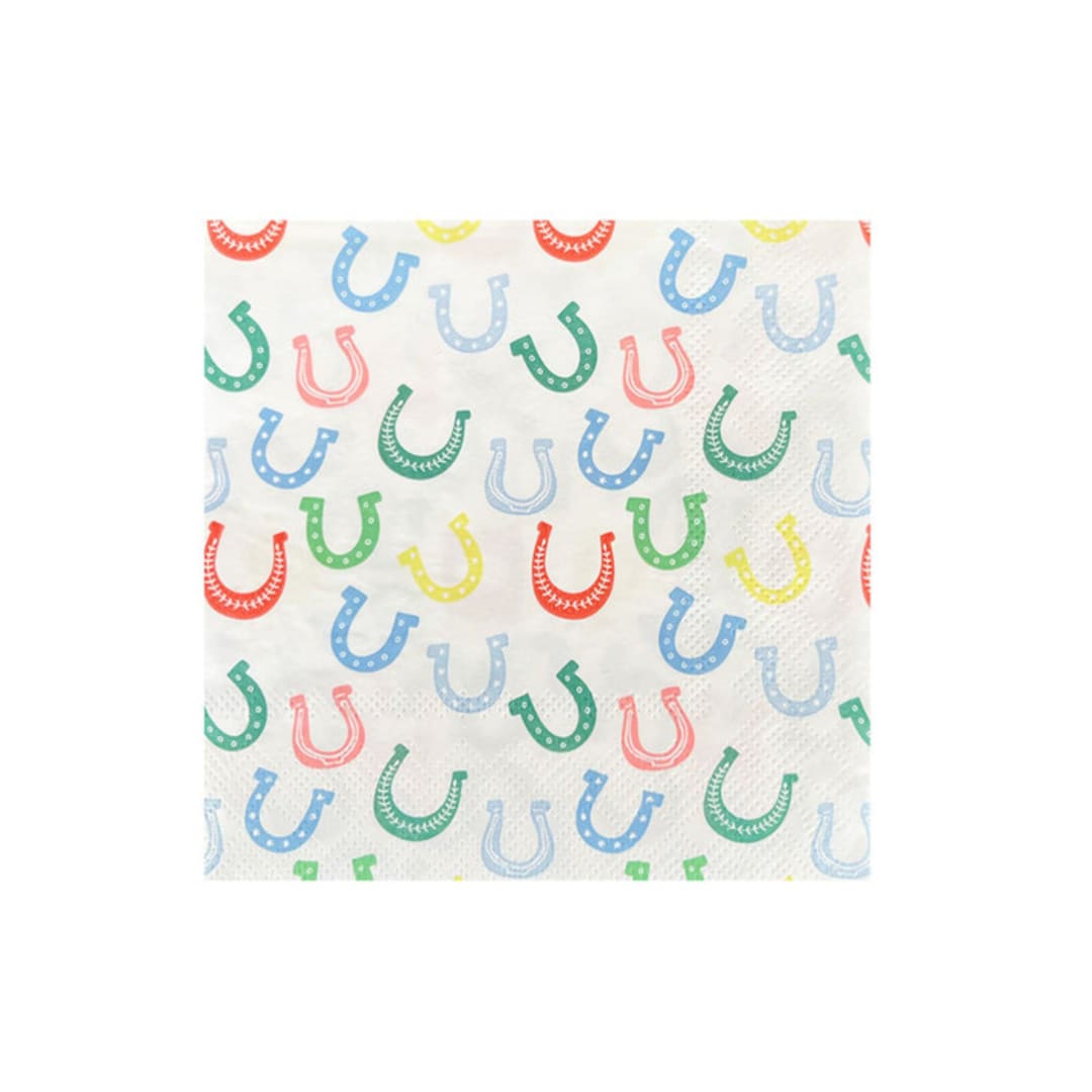 "Yeehaw Petite Napkins - Pack of 16" - Party Napkins in multicolor by Jollity and Co