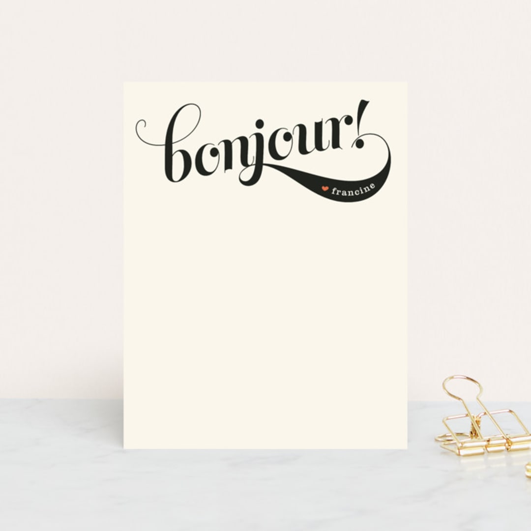 Bonjour!