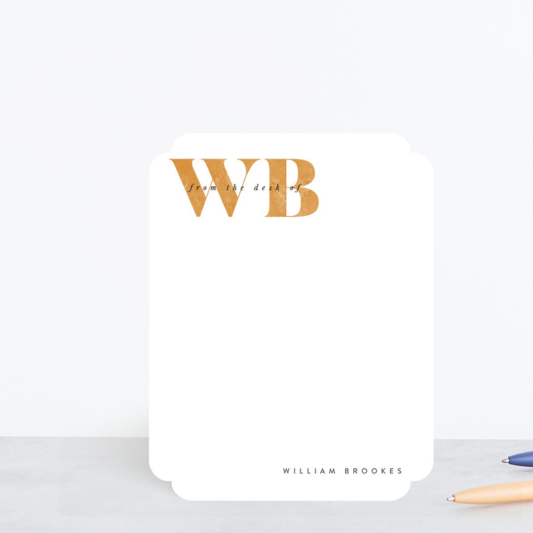 Textured Monogram