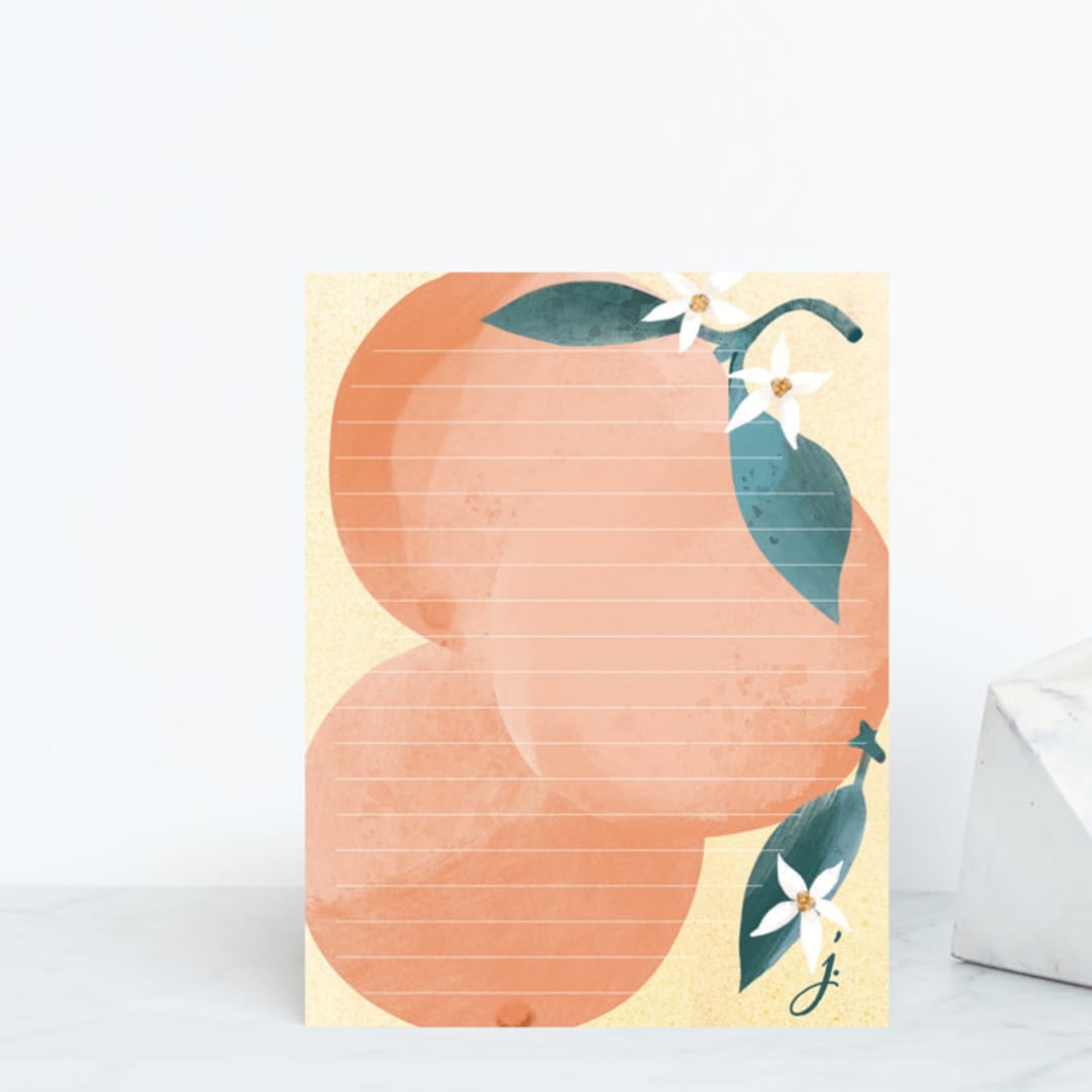 Orange and Blossom Note
