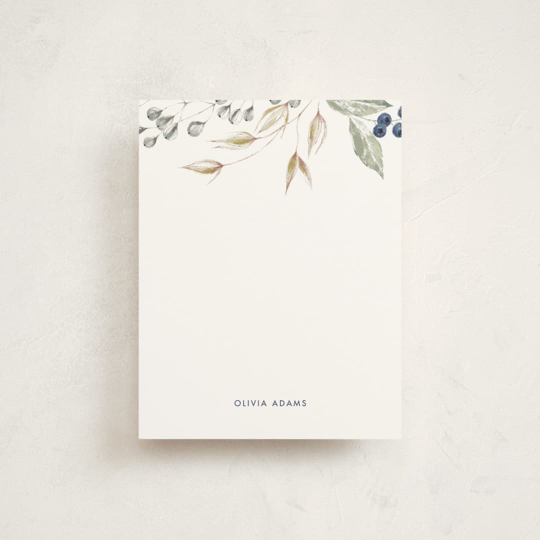 "Happy Dreams" - Personalized Stationery Cards in Natural by Ekaterina Romanova - Front