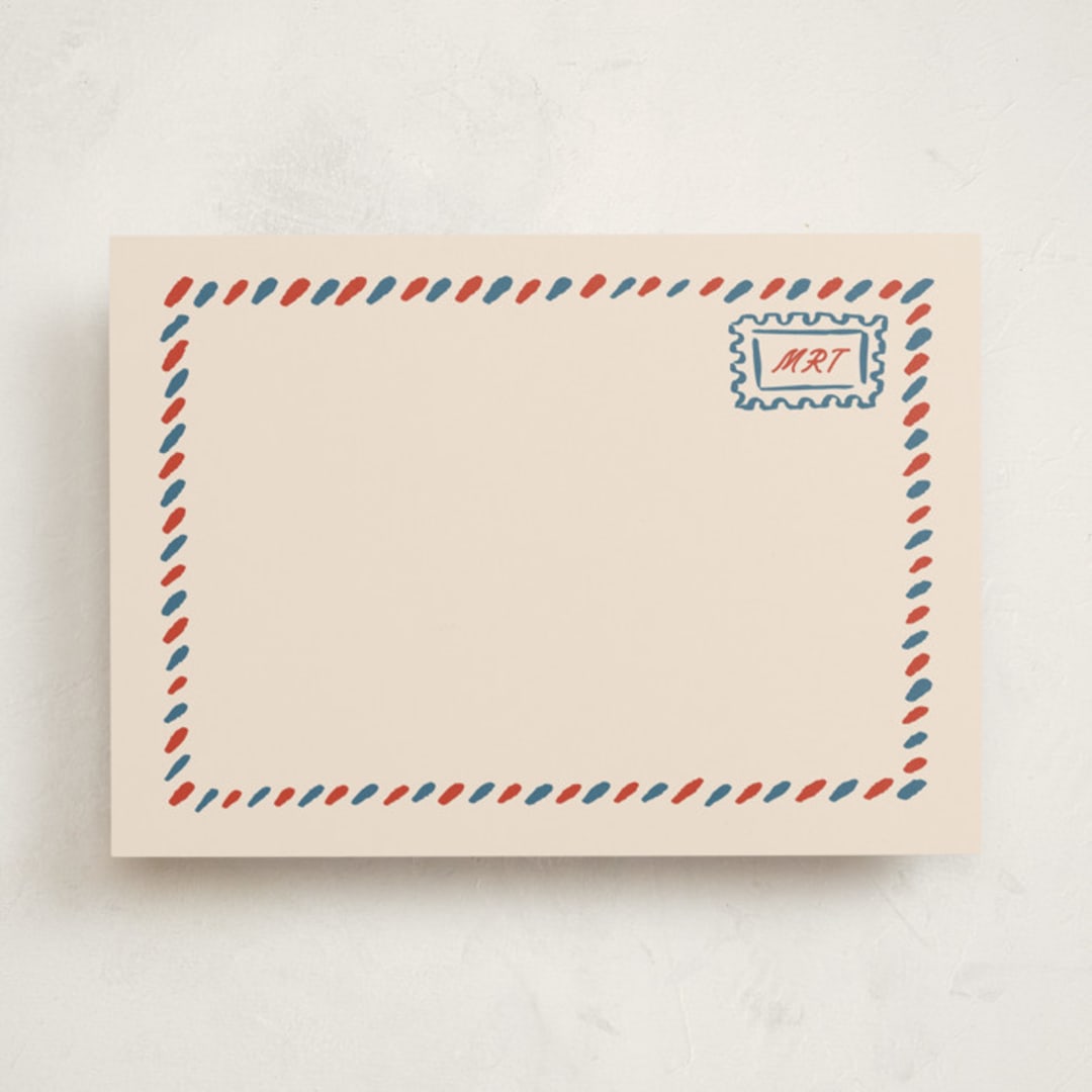 "Postcard" - Personalized Stationery Cards in North America by Claudia Orengo - Front