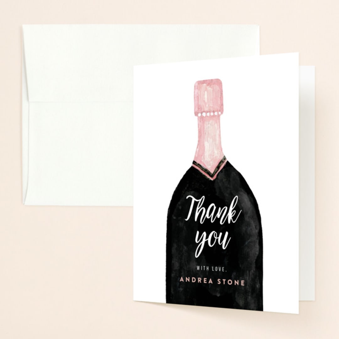 champagne bottle