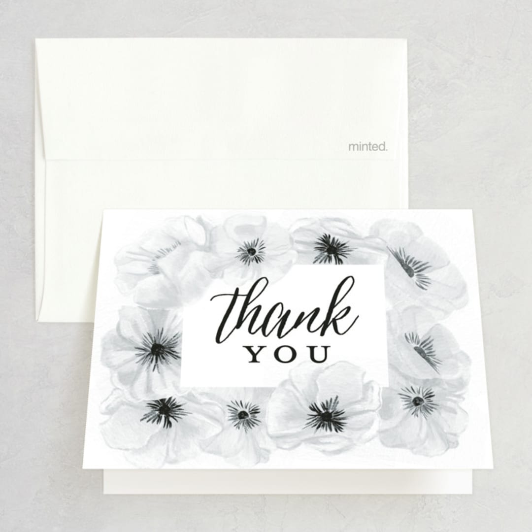 Ink Plate Floral Frame