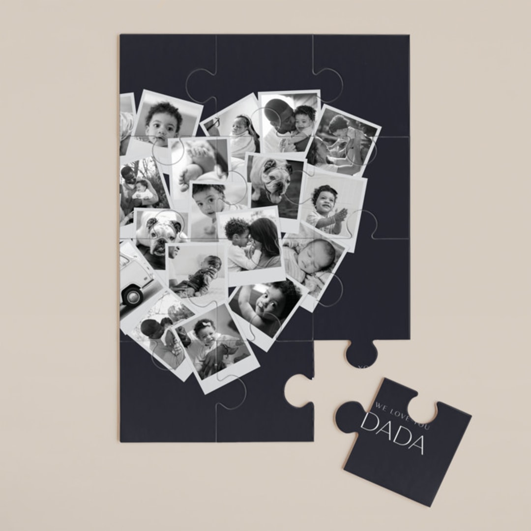 Dada Collage Heart