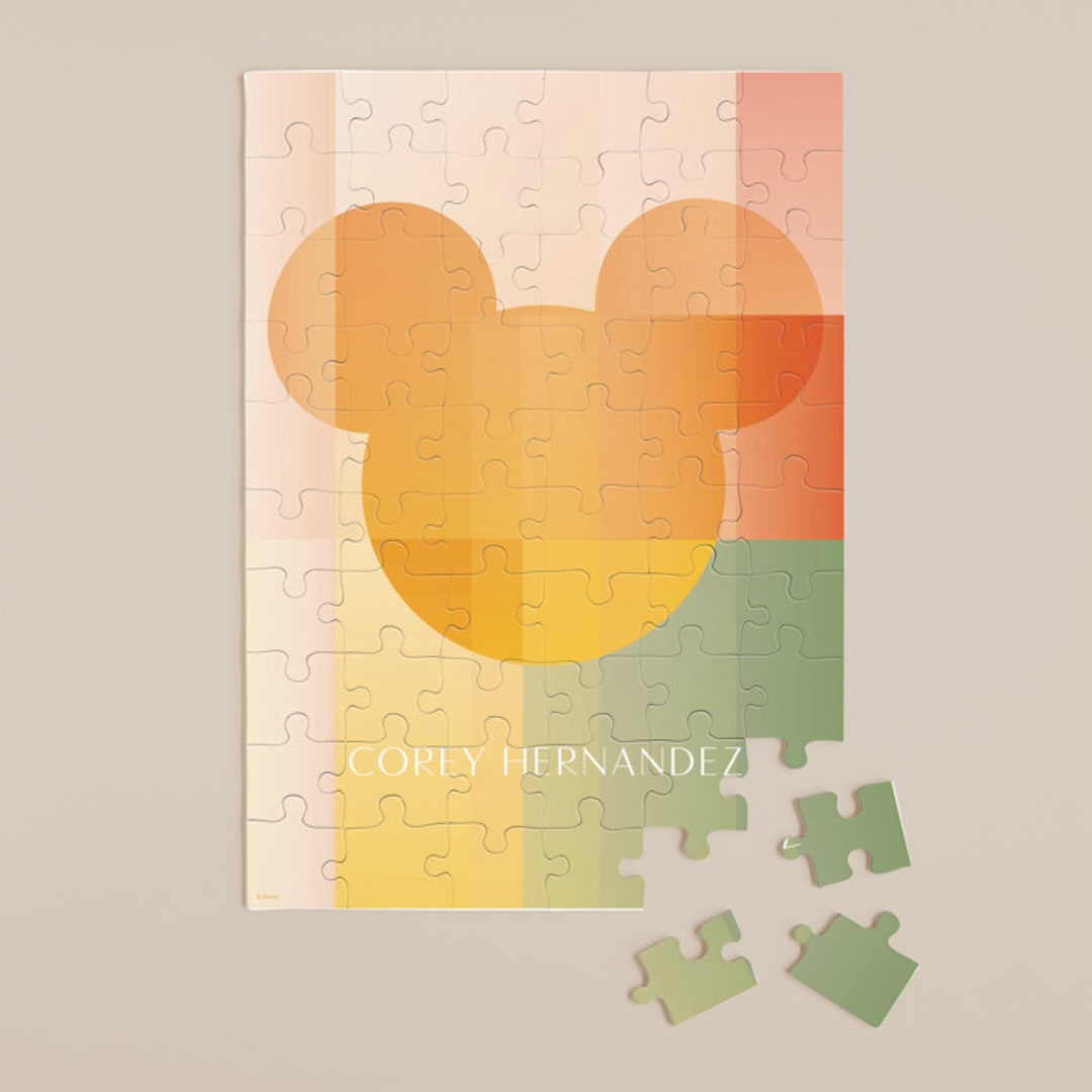 Disney's Mickey Gradient Silhouette