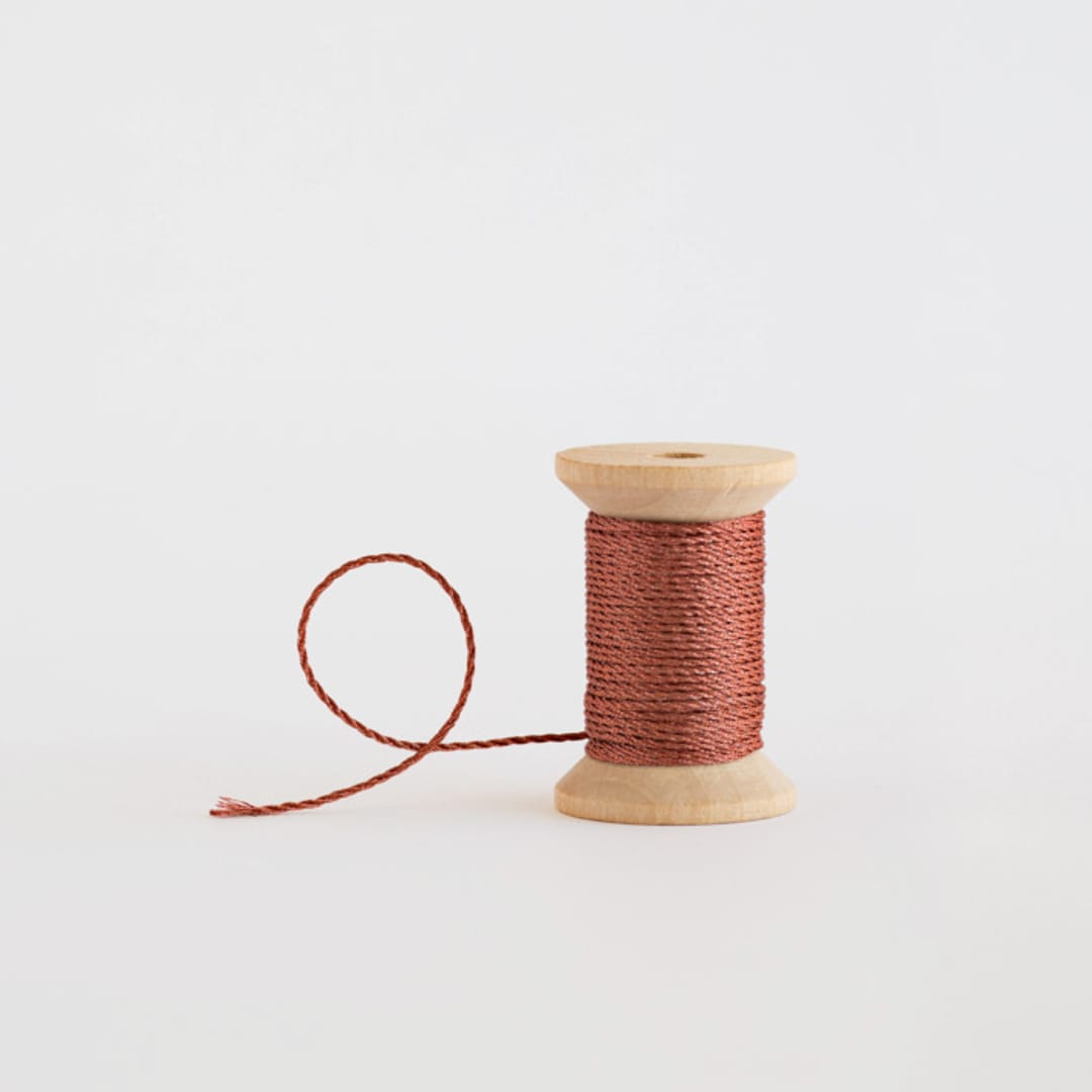 "Copper Metallic Cord" - Ribbon in copper by Minted - Ribbon