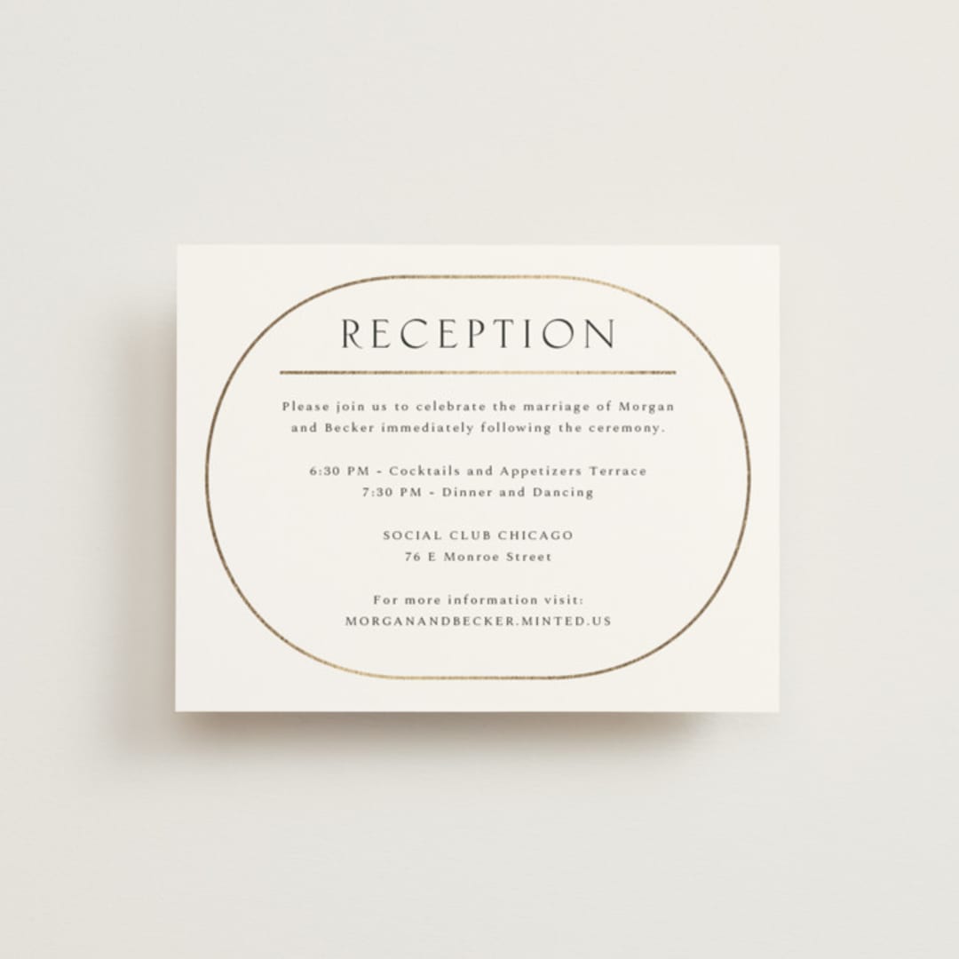 "Postcard" - Reception Cards in Snow by Kaydi Bishop - Front