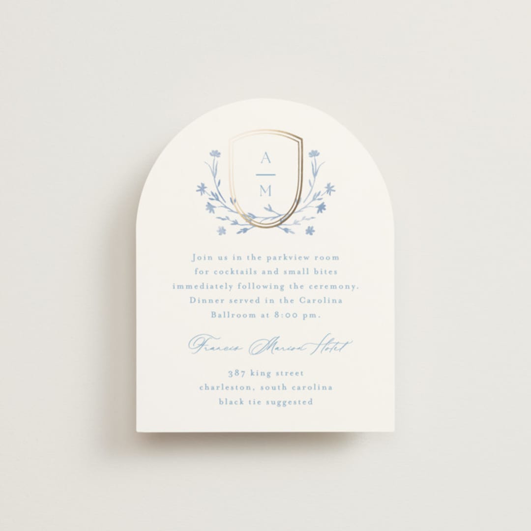 "storybook garden" - Reception Cards in Bluebell by Kristie Kern - Front