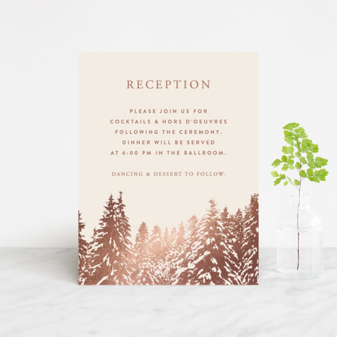 Snowy Pines