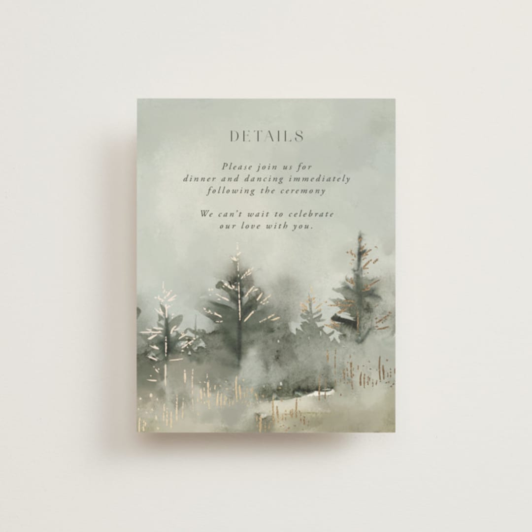 misty forest