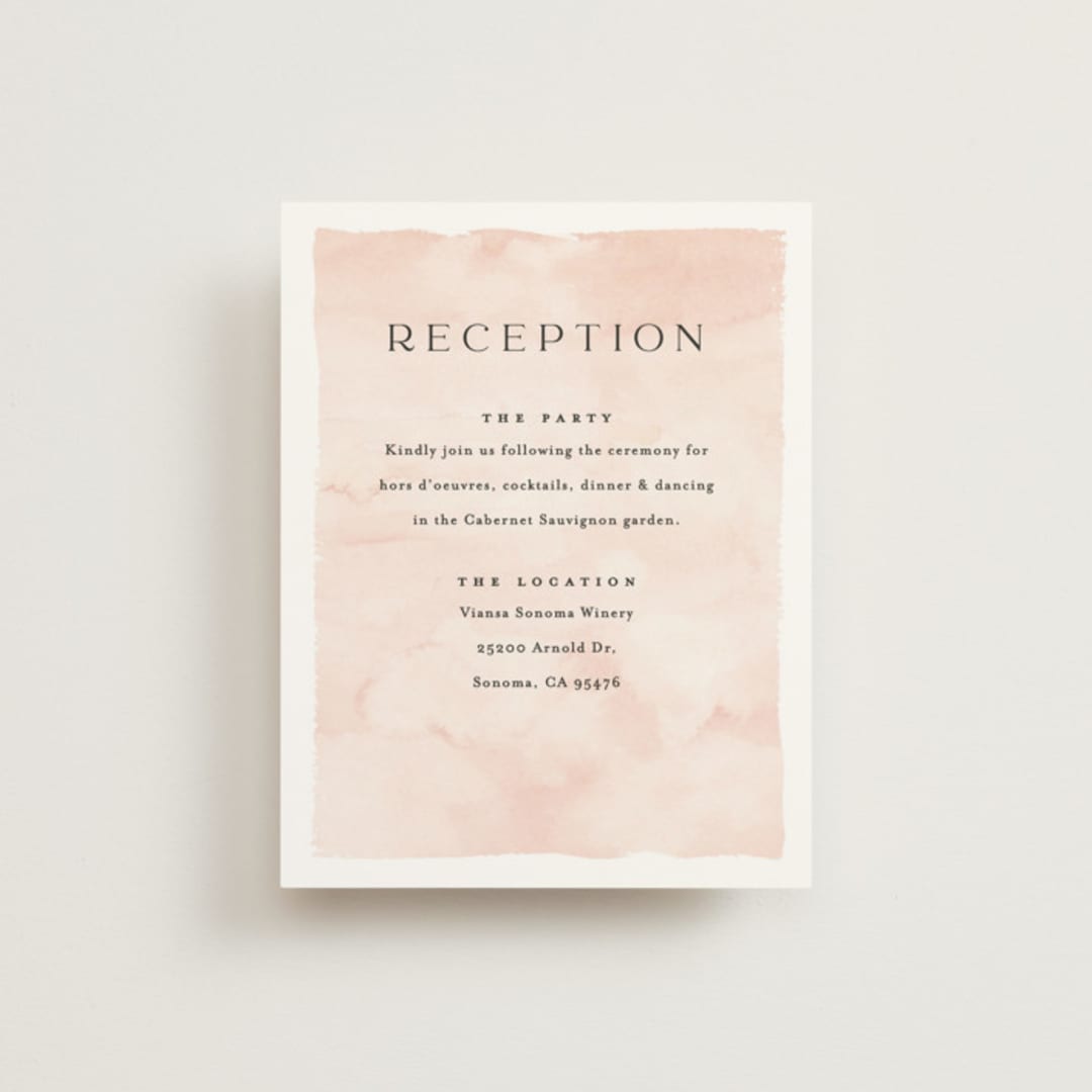 "Countryside" - Reception Cards in Northern by Pixel and Hank - Front