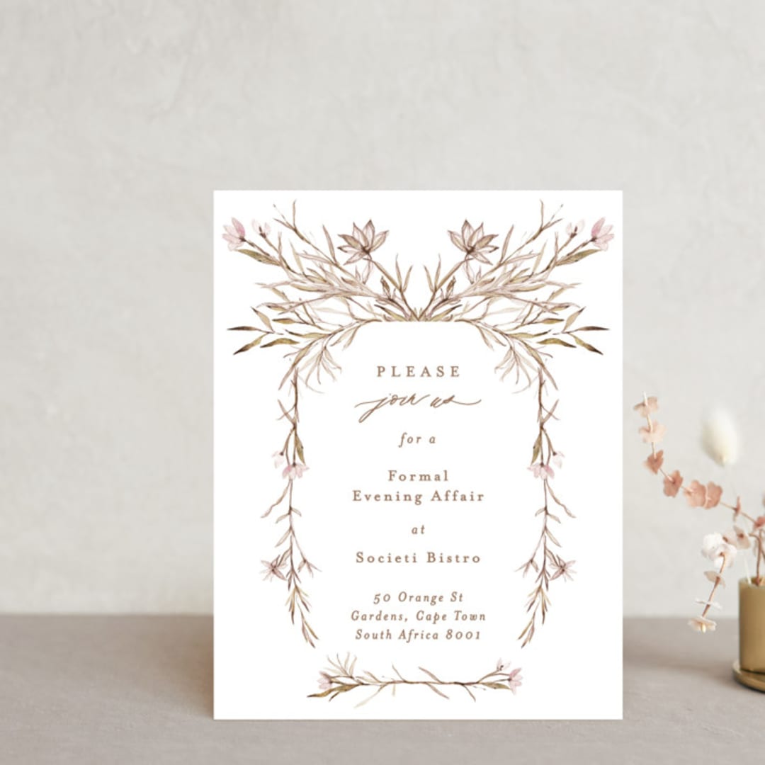 "ring box" - Reception Cards in Sunset by Phrosné Barwood - Front
