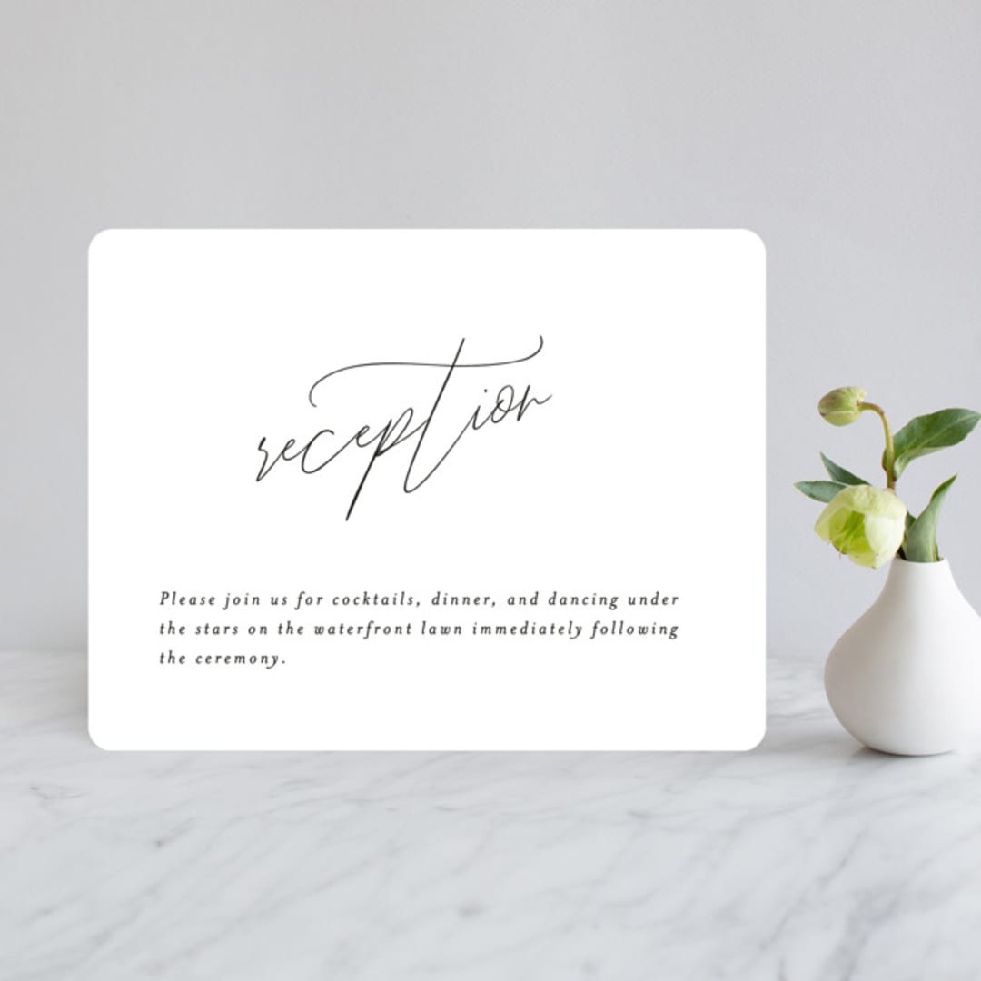 "Bare" - Reception Cards in Cloud by Kelly Nasuta - Front