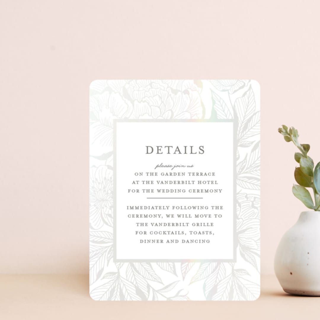 Etched Peonies