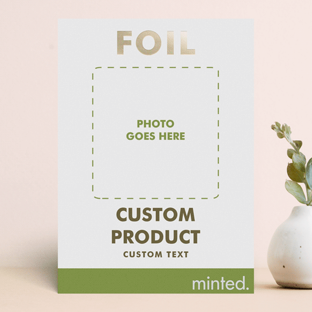 "Portrait Custom" - Rehearsal Dinner Invitations in Golden by Minted - Front