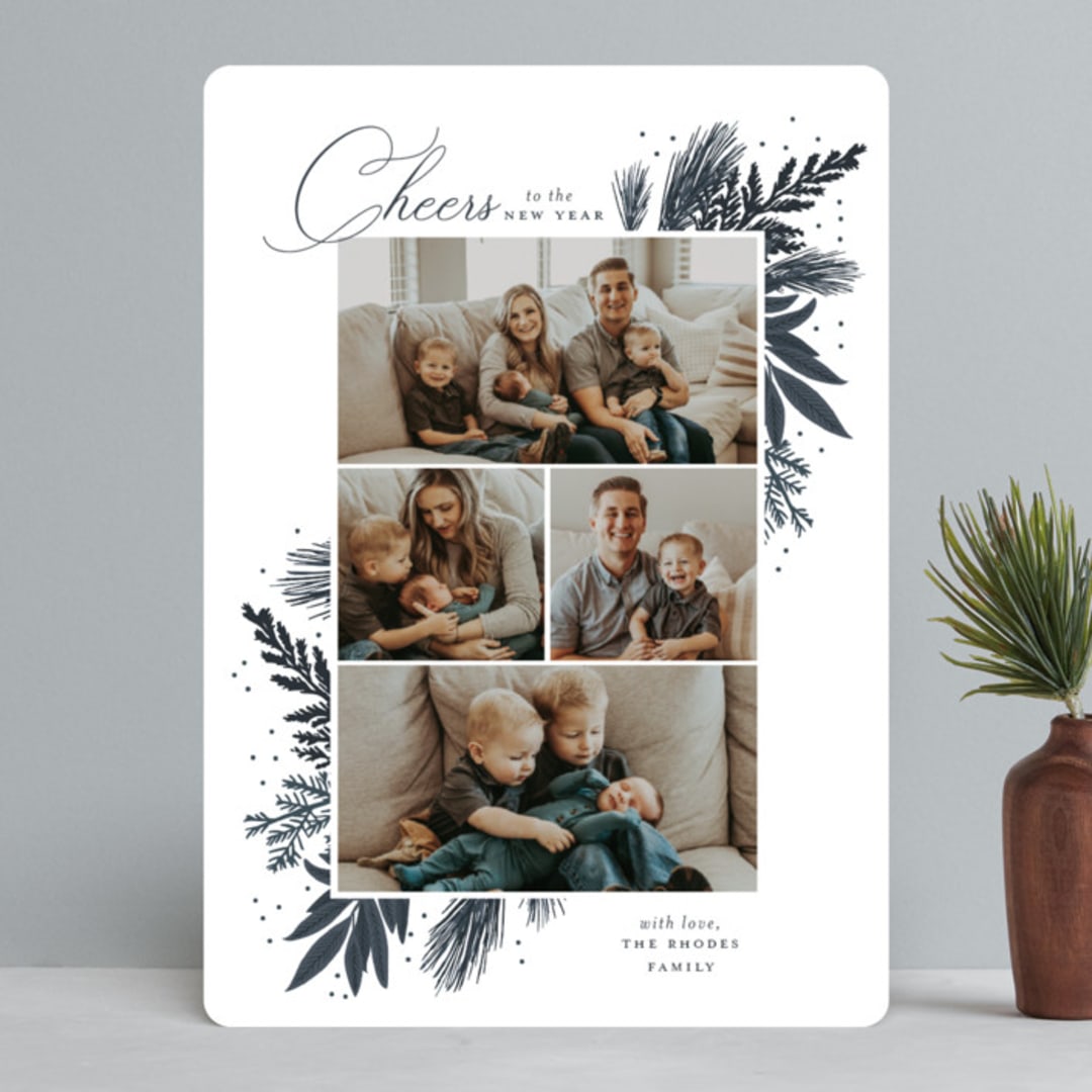 "The Highest Glory" - Retired Holiday Cards in Winter Storm by Sarah Brown - Front