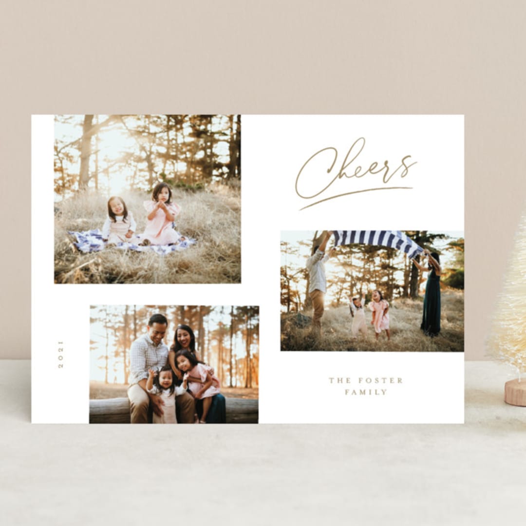 "All the Hallelujah" - Retired Holiday Cards in Honey by Pixel and Hank - Front