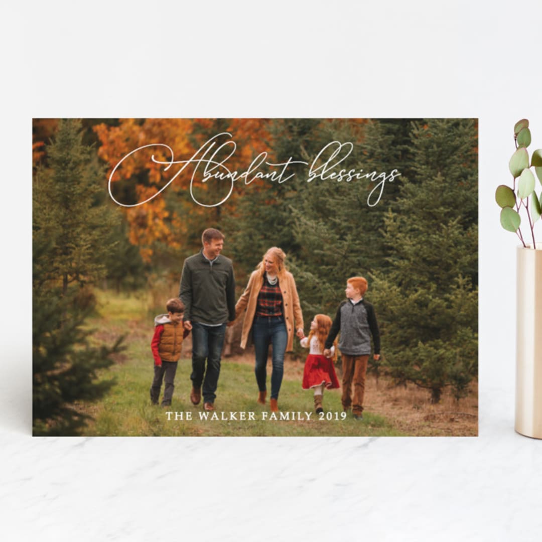 "abundantly written" - Retired Holiday Cards in Snow by raven erebus - Front
