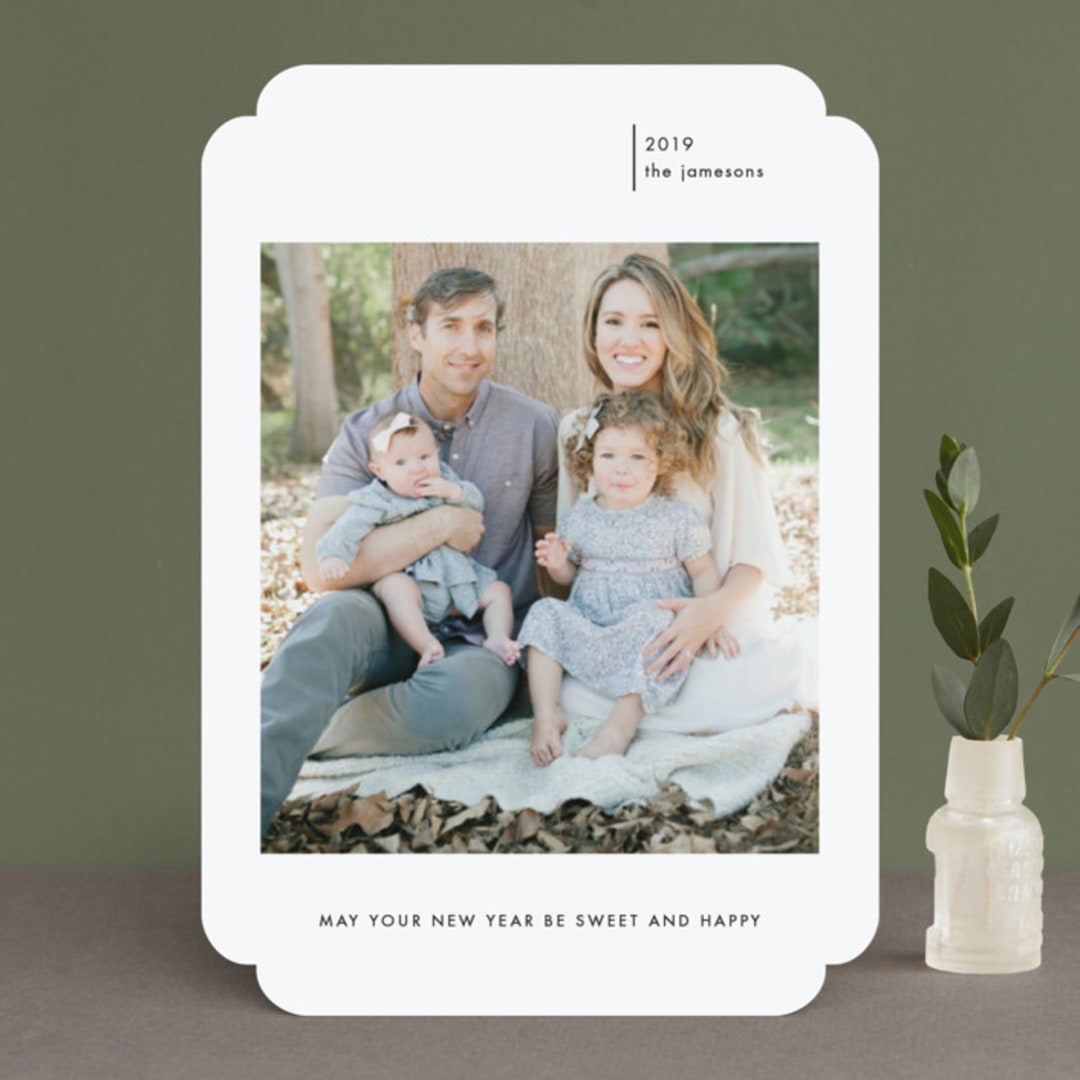 "A beautiful 2019" - Retired Holiday Cards in Pool by Lottie Aldarwish - Front