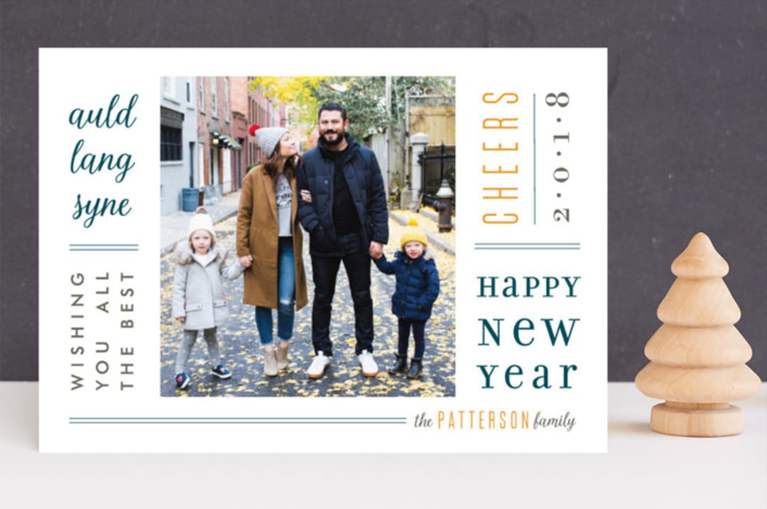 "Newsprint" - Retired Holiday Cards in Central Park by Julee London - Front