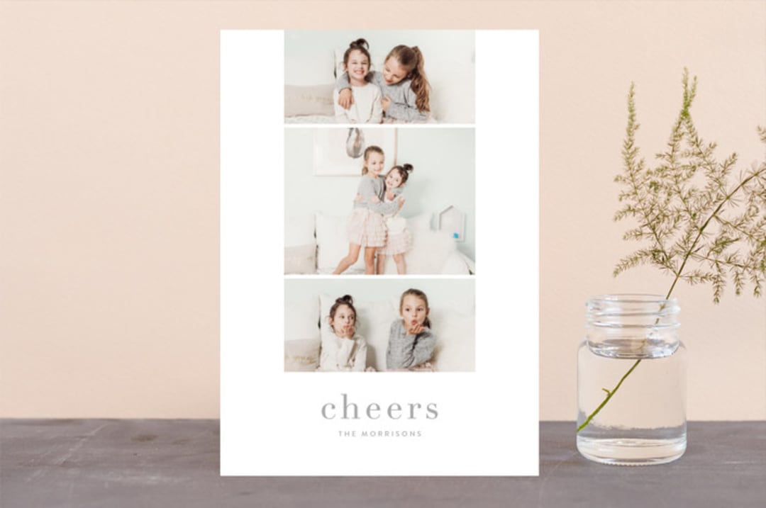 "Grace" - Retired Holiday Cards in Moon by Jessica Maslyn - Front