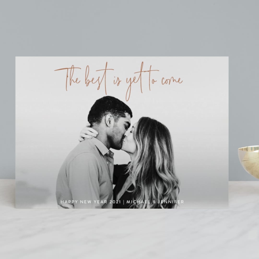 "The Best" - Retired Holiday Cards in Cinnamon by frau brandt - Front